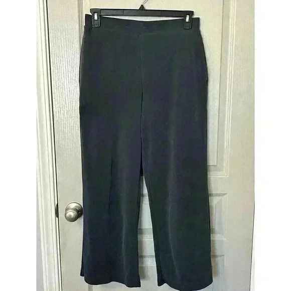 Women’s‎ Soft Surrounding Grey Pull On Pants Sz Medium. Comfort, Lounge, Stretch - Picture 1 of 13